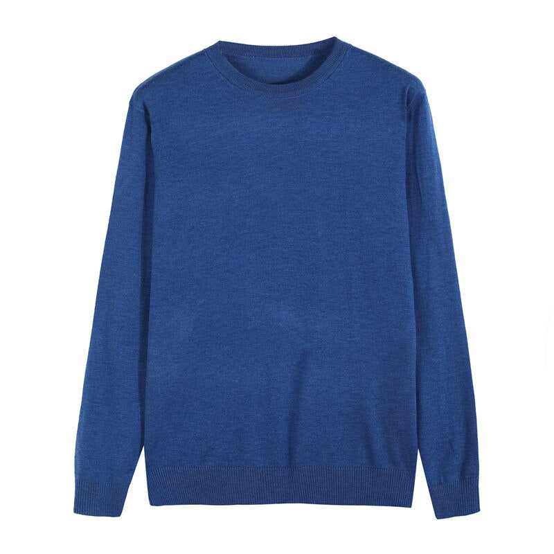 Men's Casual Slim-Fit Knit Sweater