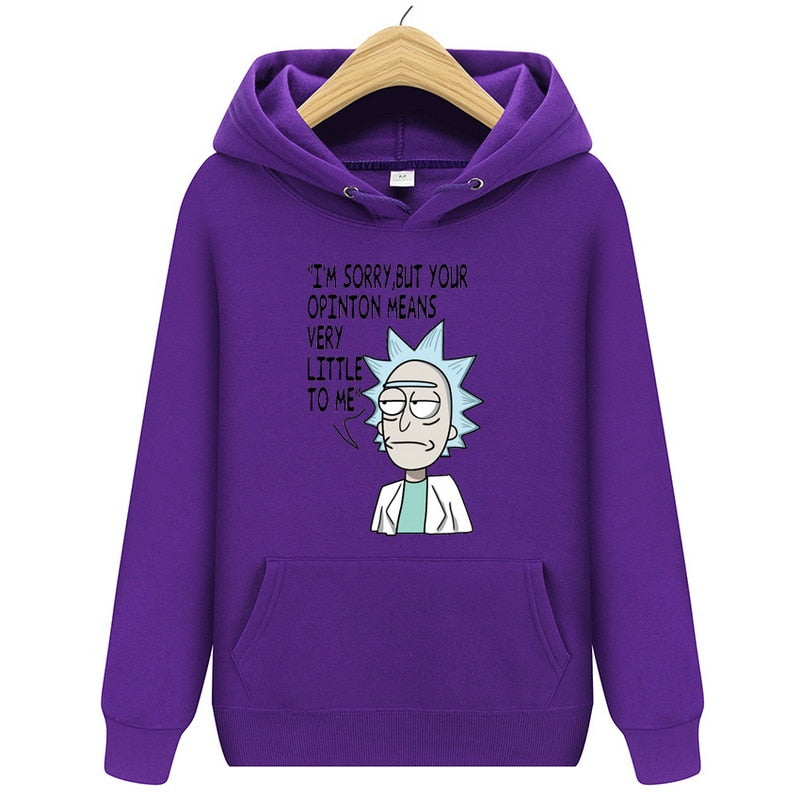 Animation Hoodie Rick And Morty Sweatshirts