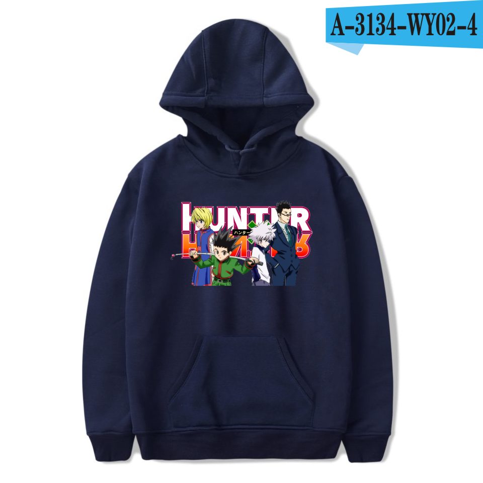 Hunter x Hunter Hoodies Men Sweatshirt Tracksuit Streetwear Anime Harajuku Casual clothes Hunter x Hunter Hooded Tops XXS-4XL