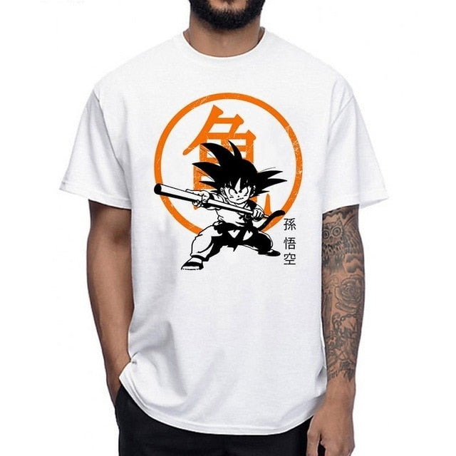 Dragon Ball T Shirt Super Saiyan Dragonball Z Dbz Son Goku Tshirt Japan Vegeta Anime T-shirt Men/Boy Tops Tee Shirt Dropship