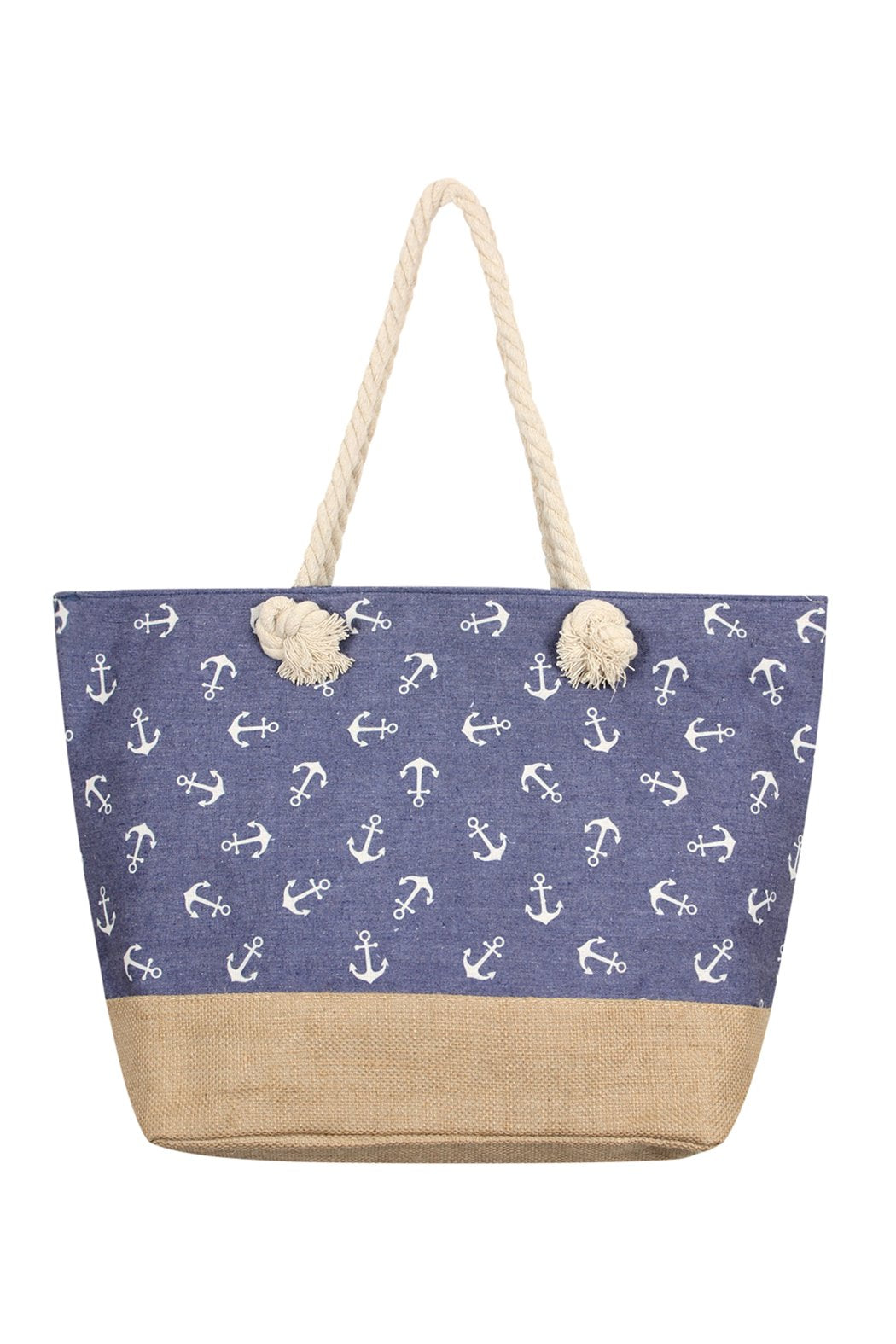 Fc0079 - Anchor Print Tote Bags