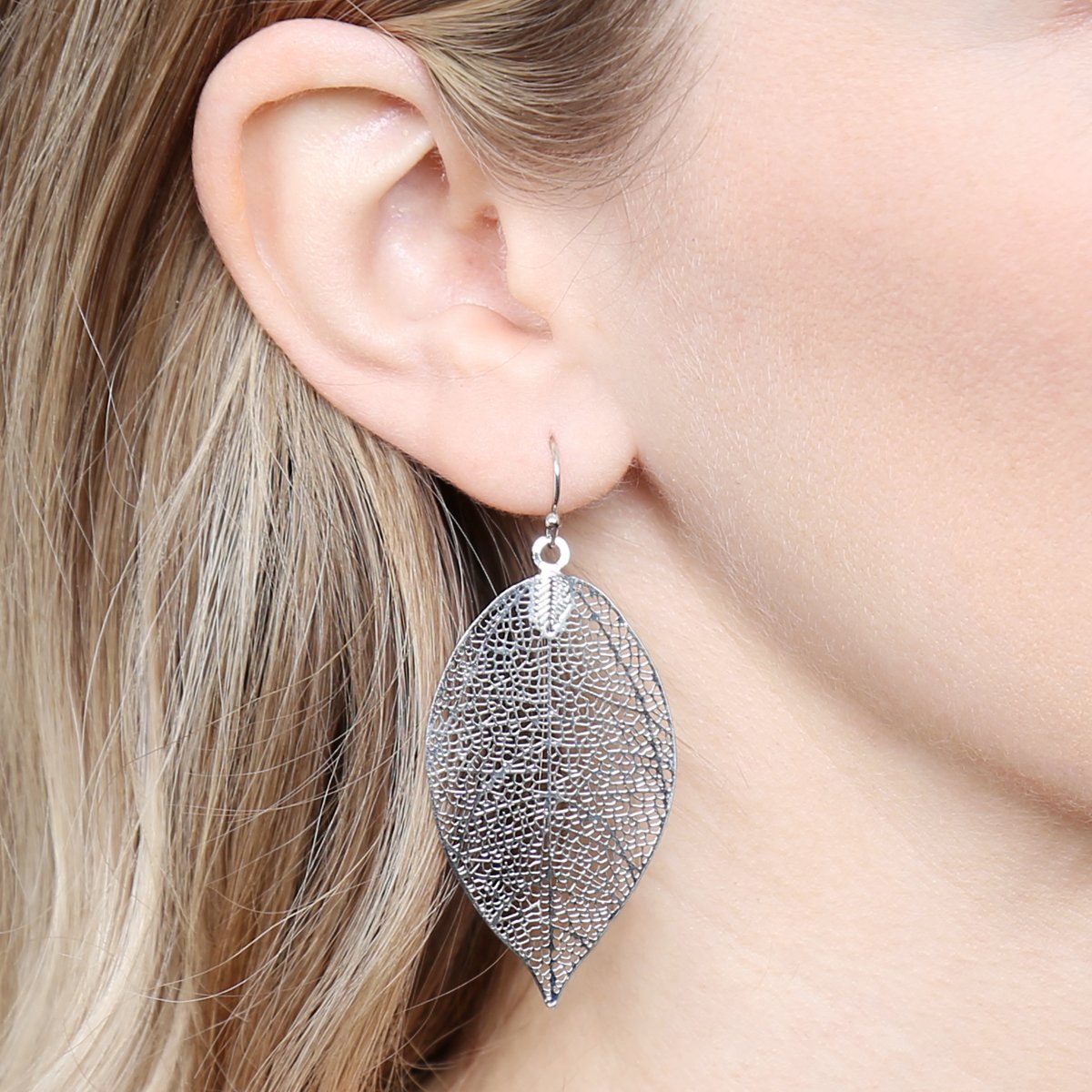 Leaf Filigree Earrings