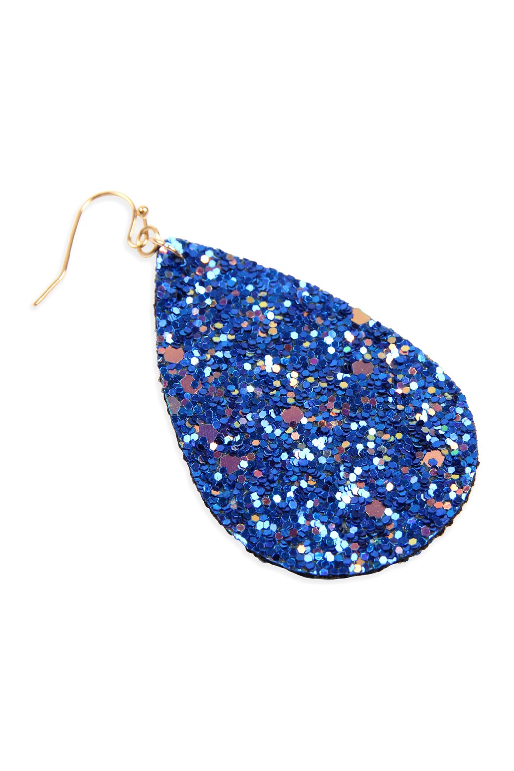 Hde2560 - Sequin Teardrop Earrings