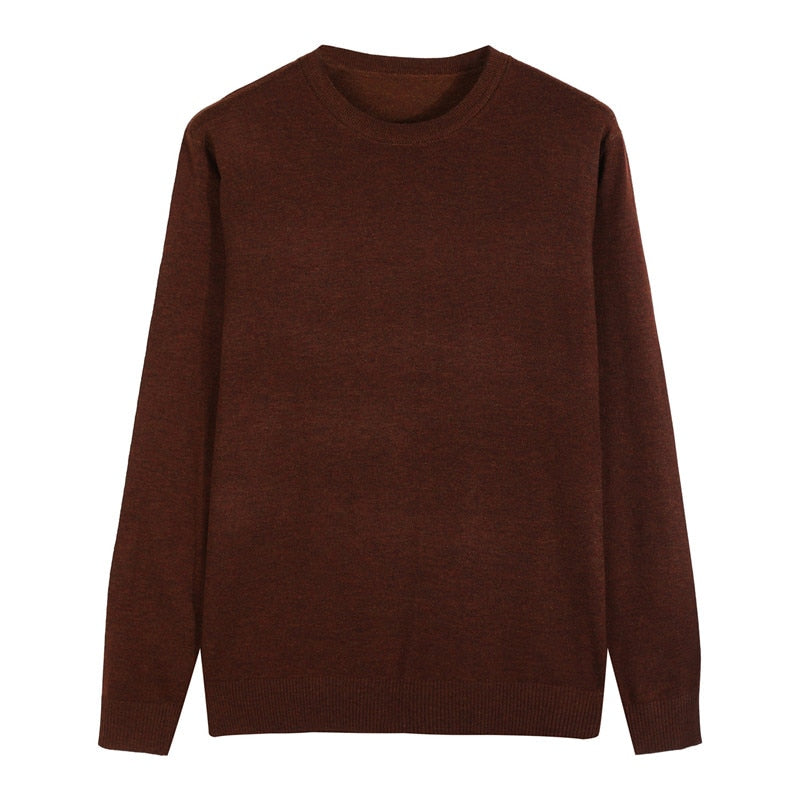 Men's Casual Slim-Fit Knit Sweater