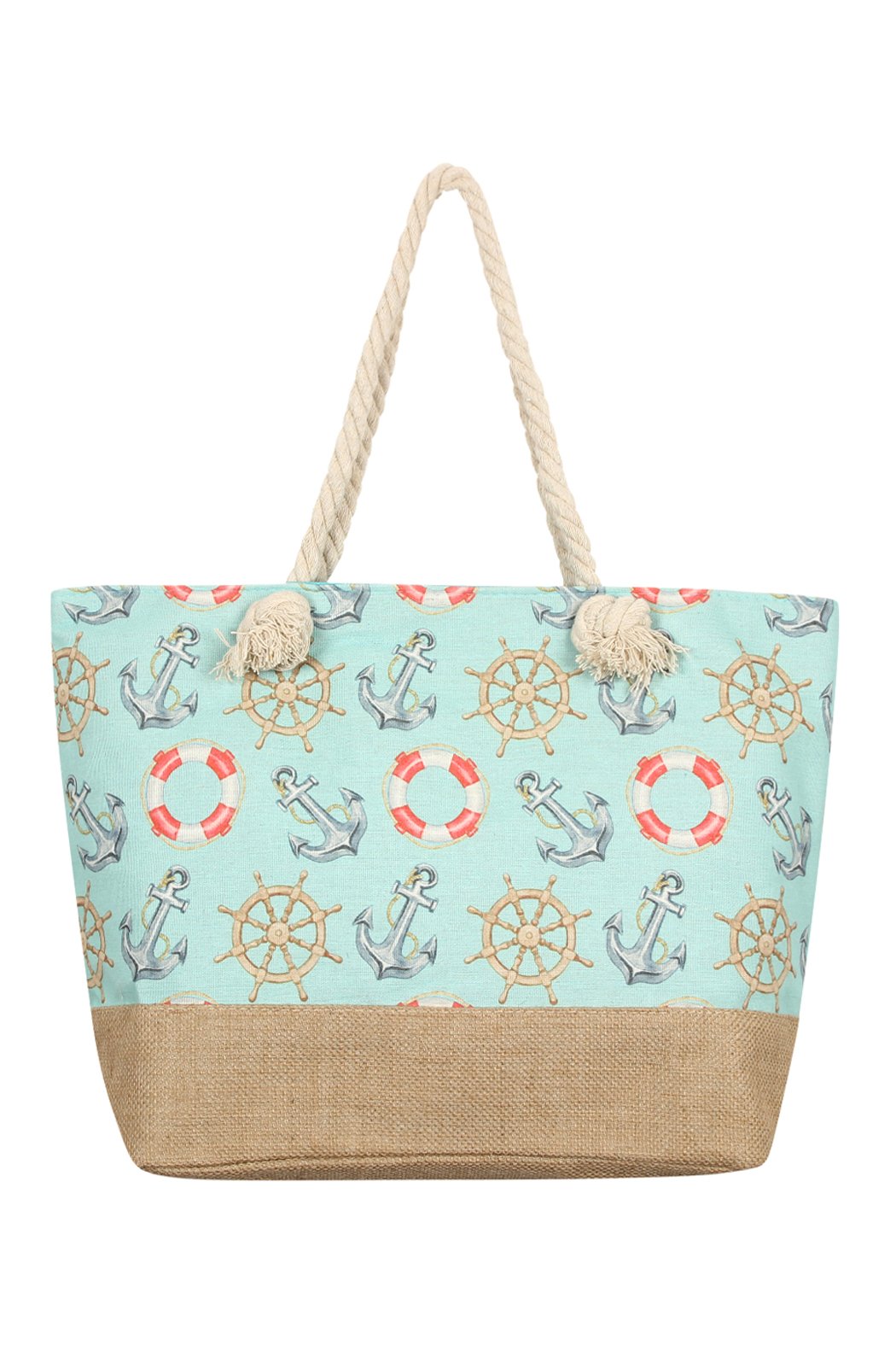 Fc0079 - Anchor Print Tote Bags