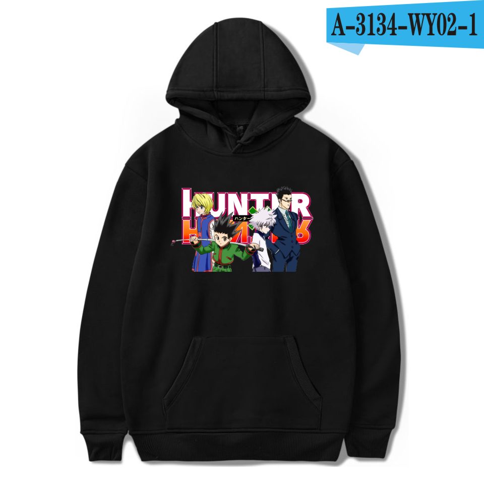 Hunter x Hunter Hoodies Men Sweatshirt Tracksuit Streetwear Anime Harajuku Casual clothes Hunter x Hunter Hooded Tops XXS-4XL