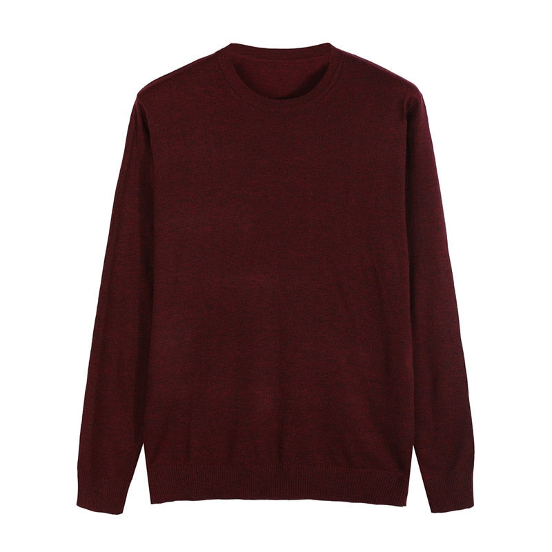 Men's Casual Slim-Fit Knit Sweater