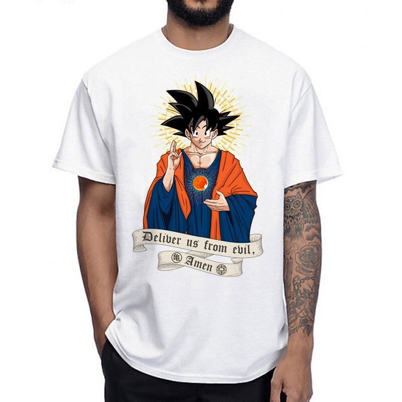 Dragon Ball T Shirt Super Saiyan Dragonball Z Dbz Son Goku Tshirt Japan Vegeta Anime T-shirt Men/Boy Tops Tee Shirt Dropship