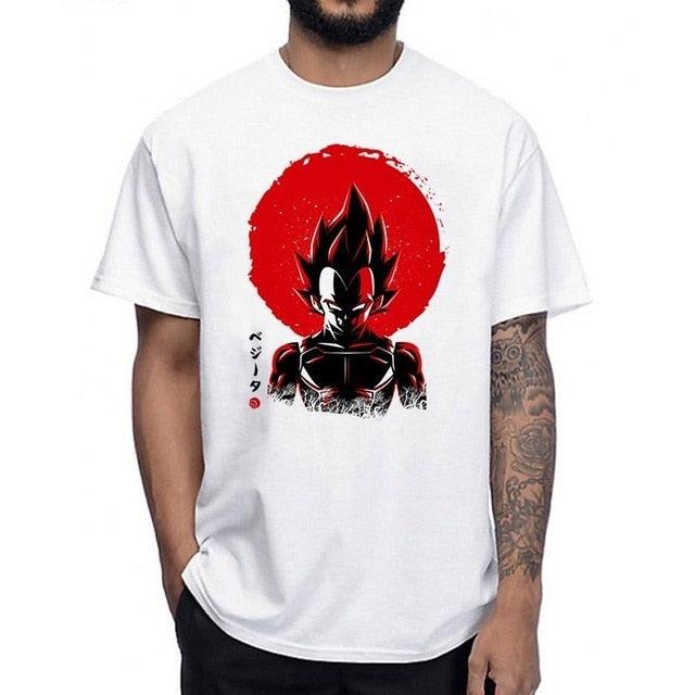 Dragon Ball T Shirt Super Saiyan Dragonball Z Dbz Son Goku Tshirt Japan Vegeta Anime T-shirt Men/Boy Tops Tee Shirt Dropship