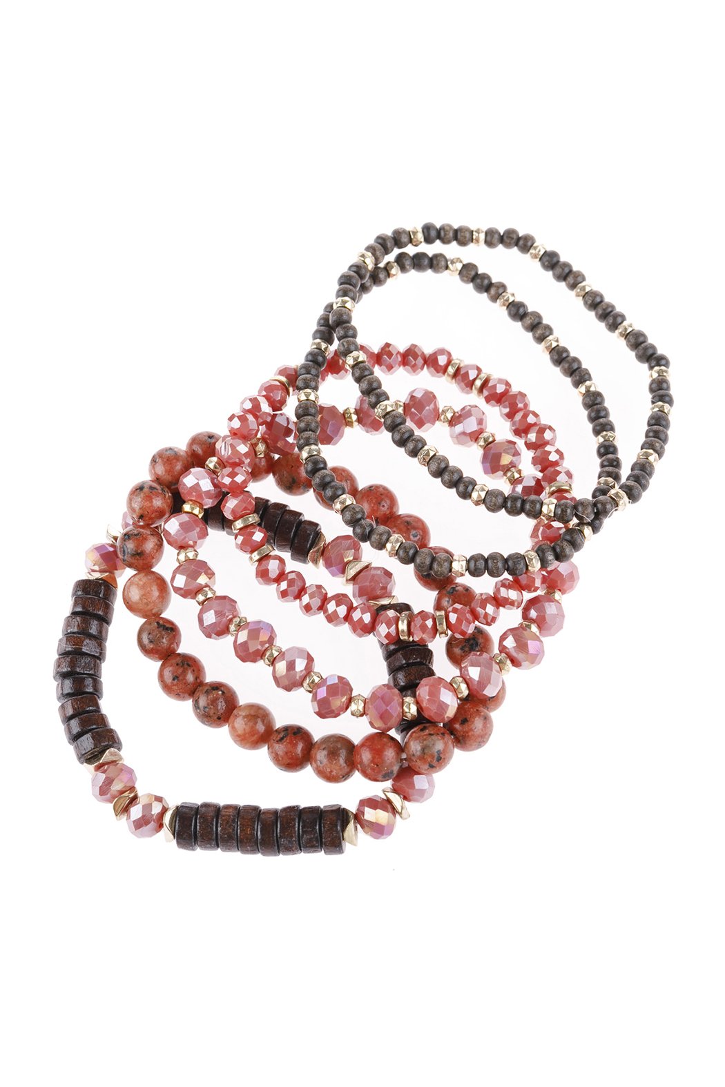 Hdb2953 - Mixed Beaded Charm Bracelets