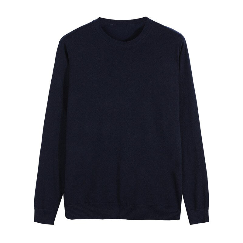 Men's Casual Slim-Fit Knit Sweater