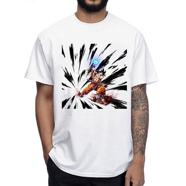 Dragon Ball T Shirt Super Saiyan Dragonball Z Dbz Son Goku Tshirt Japan Vegeta Anime T-shirt Men/Boy Tops Tee Shirt Dropship