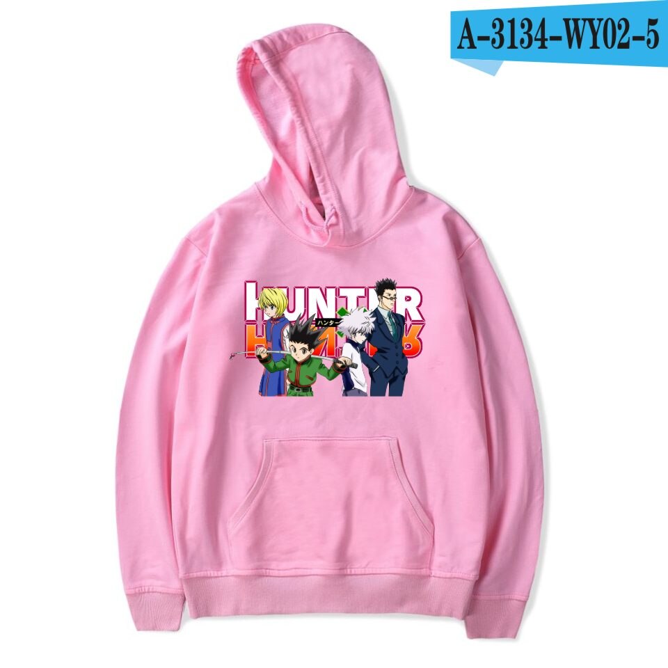 Hunter x Hunter Hoodies Men Sweatshirt Tracksuit Streetwear Anime Harajuku Casual clothes Hunter x Hunter Hooded Tops XXS-4XL