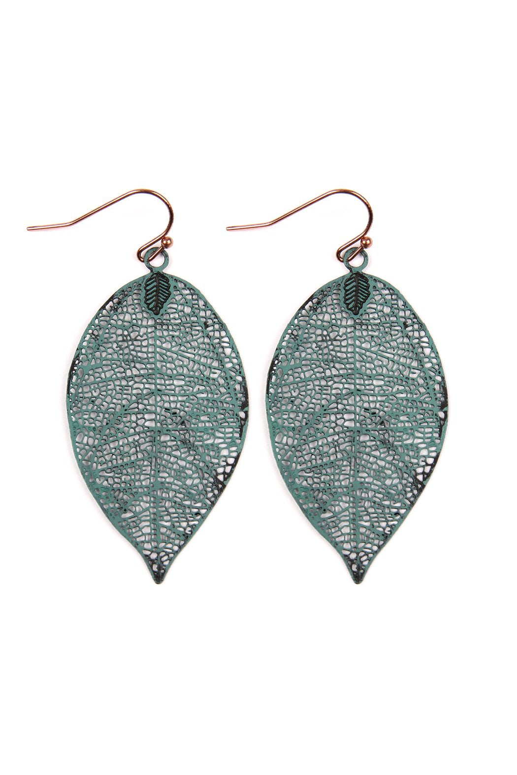 Leaf Filigree Earrings