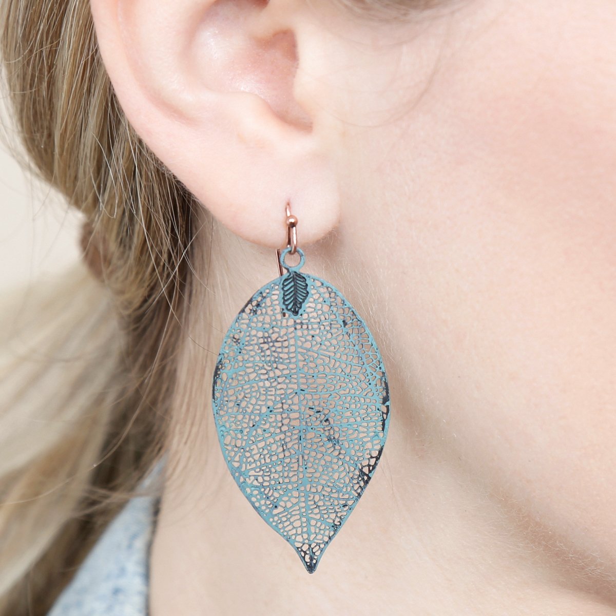 Leaf Filigree Earrings