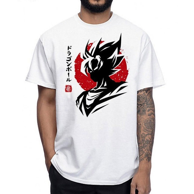 Dragon Ball T Shirt Super Saiyan Dragonball Z Dbz Son Goku Tshirt Japan Vegeta Anime T-shirt Men/Boy Tops Tee Shirt Dropship