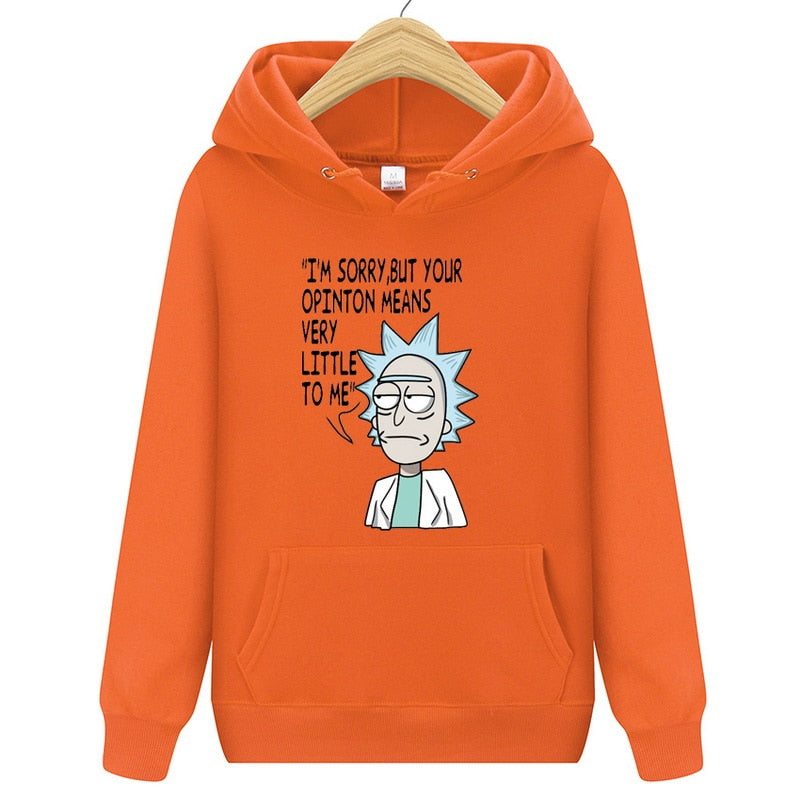 Animation Hoodie Rick And Morty Sweatshirts