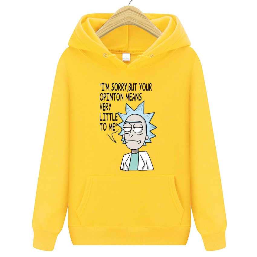 Animation Hoodie Rick And Morty Sweatshirts