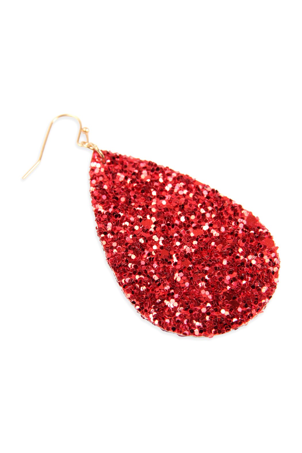 Hde2560 - Sequin Teardrop Earrings