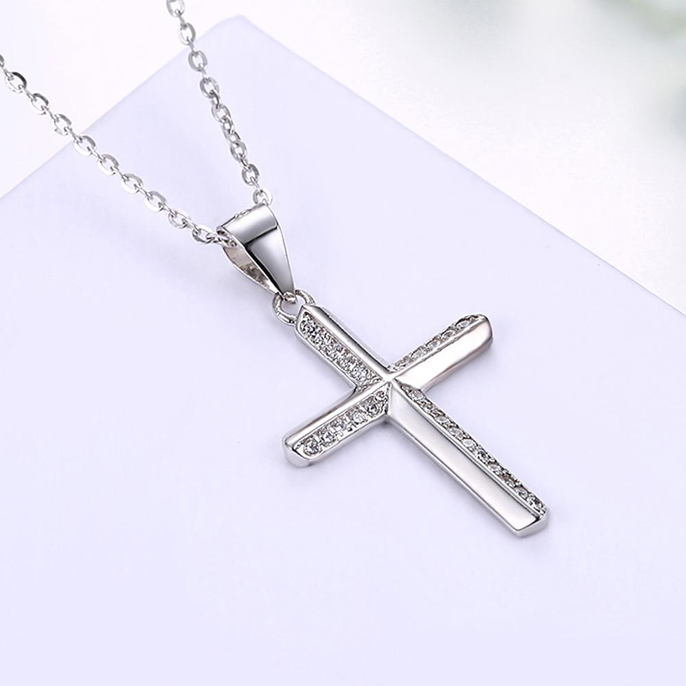 Sterling Silver Cross Necklace