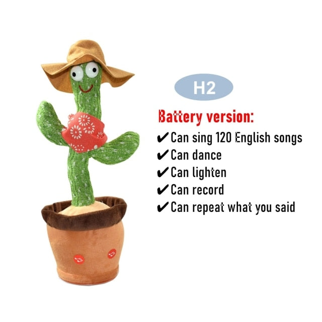 Dancing Cactus Electronic Plush Toys