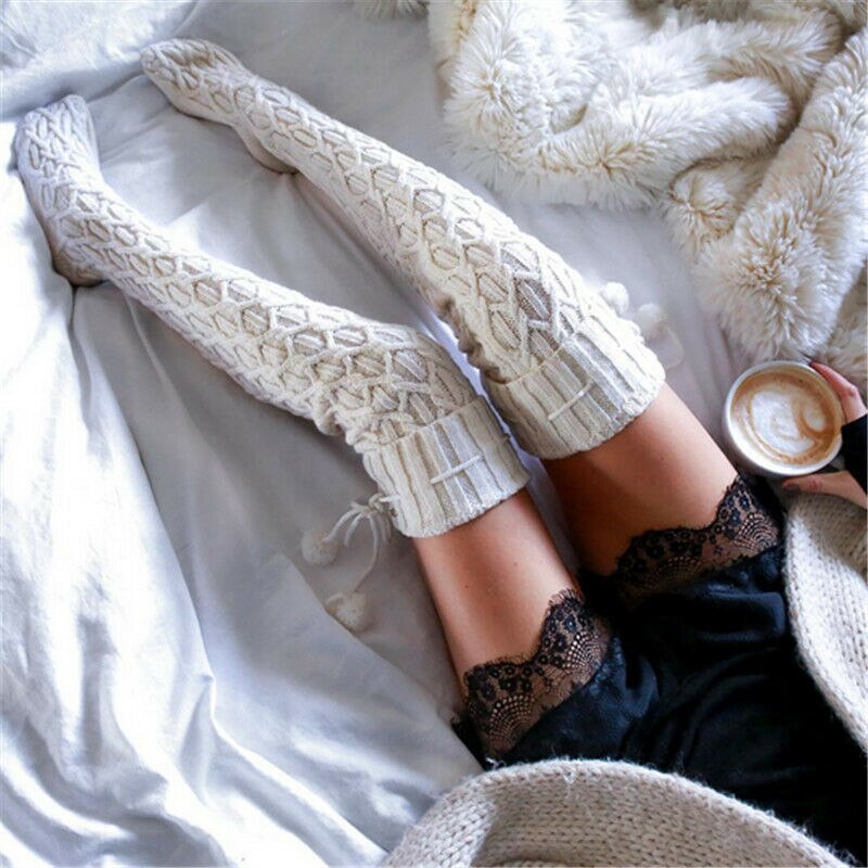 Sexy Women's Knit Stockings