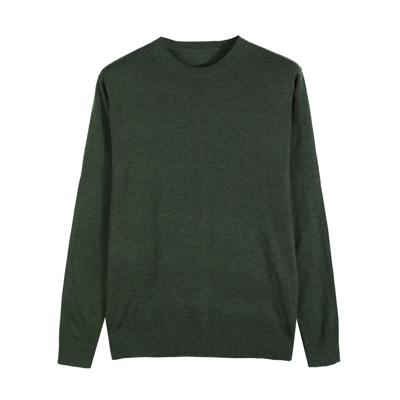 Men's Casual Slim-Fit Knit Sweater