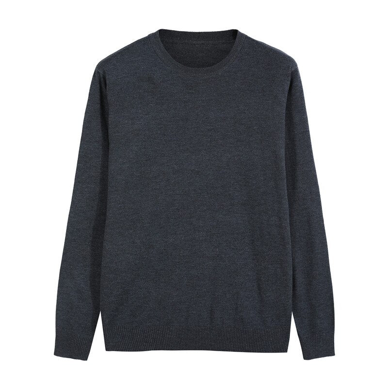 Men's Casual Slim-Fit Knit Sweater