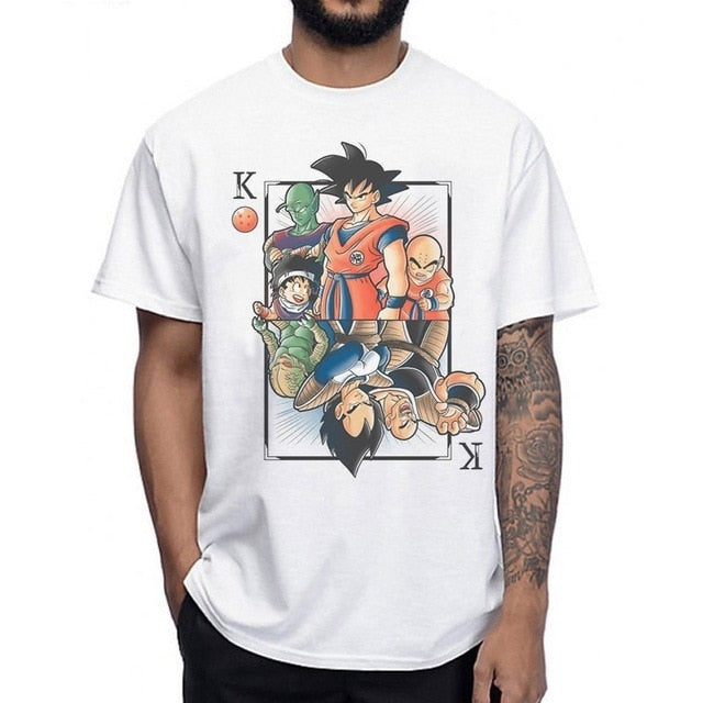 Dragon Ball T Shirt Super Saiyan Dragonball Z Dbz Son Goku Tshirt Japan Vegeta Anime T-shirt Men/Boy Tops Tee Shirt Dropship