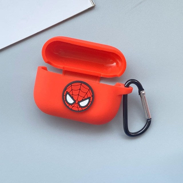 Cartoon Marvel Avengers Silicone Case For Airpods Pro 3 Bluetooth Earphone Case Headphone Box Protective Cover For Airpods Pro