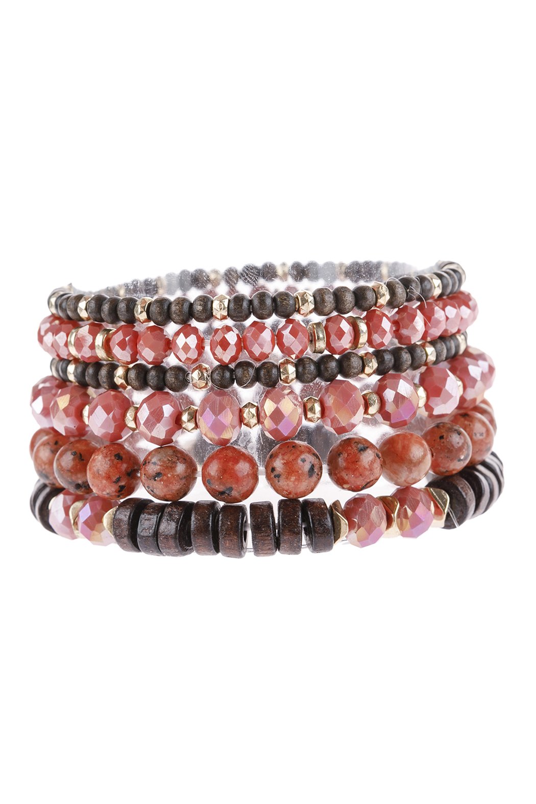 Hdb2953 - Mixed Beaded Charm Bracelets