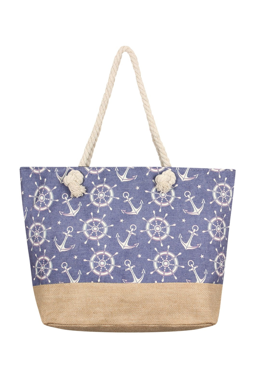 Fc0079 - Anchor Print Tote Bags