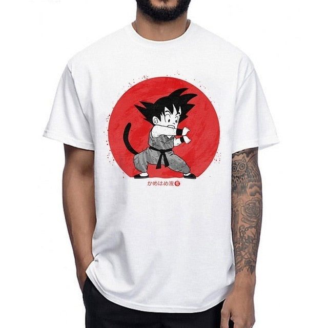 Dragon Ball T Shirt Super Saiyan Dragonball Z Dbz Son Goku Tshirt Japan Vegeta Anime T-shirt Men/Boy Tops Tee Shirt Dropship