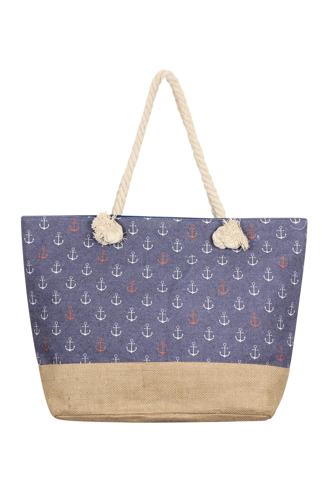 Fc0079 - Anchor Print Tote Bags