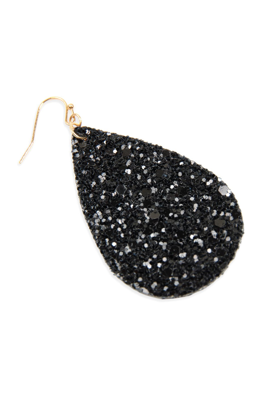 Hde2560 - Sequin Teardrop Earrings