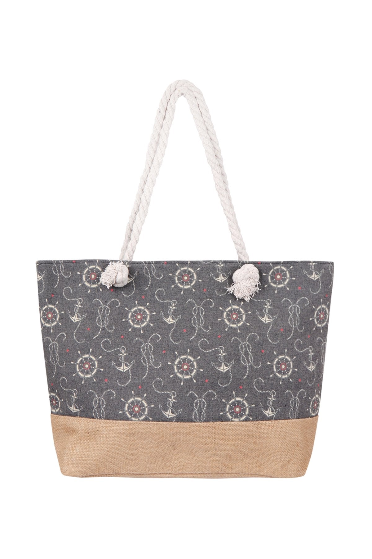 Fc0079 - Anchor Print Tote Bags