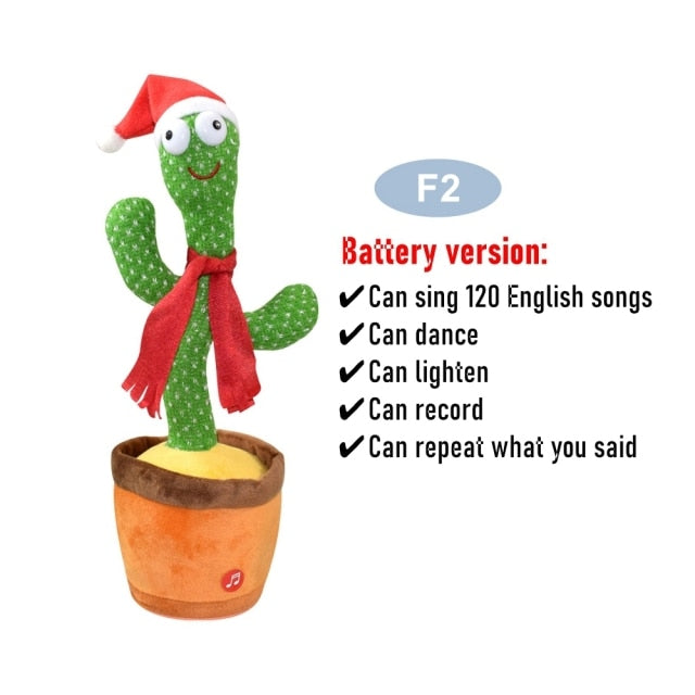 Dancing Cactus Electronic Plush Toys